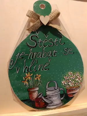 Malované prkénko z překližky