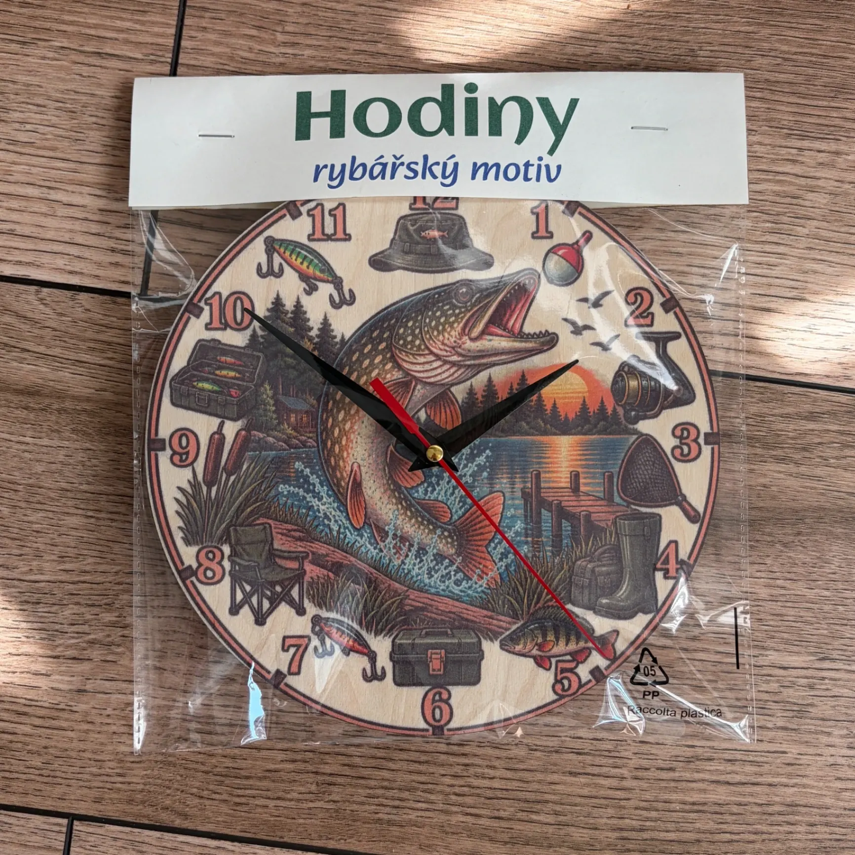 Hodiny pro rybáře 1