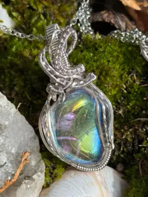 Aqua aura – náhrdelník AQUAELITH